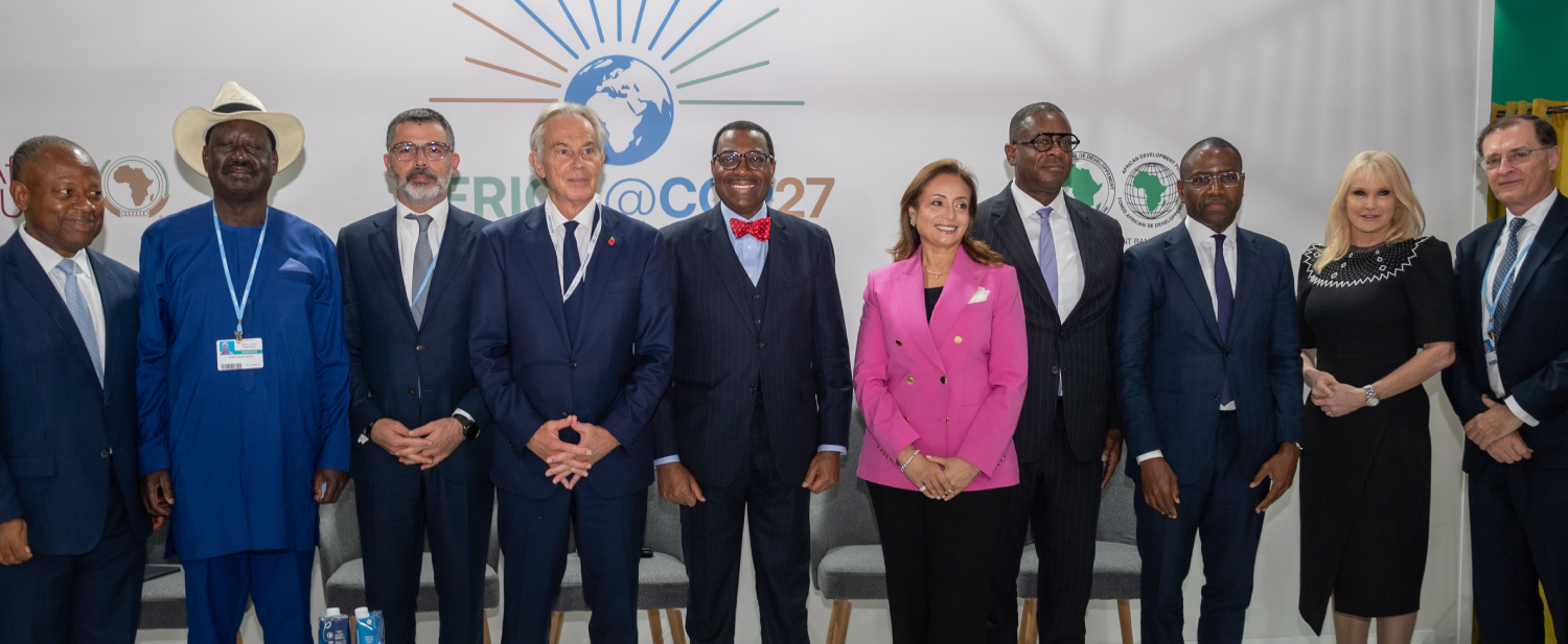 Conférence des Parties (COP27) : des partenaires africains et mondiaux lancent une alliance pour des infrastructures vertes de plusieurs milliards de dollars