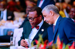 AfDB President Adesina in a head-to-head conversation with BADEA president Sidi Ould Tah .jpg